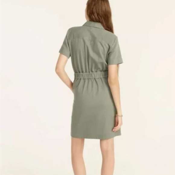 J.Crew Zip Front Chino Dress - Picture 4 of 8